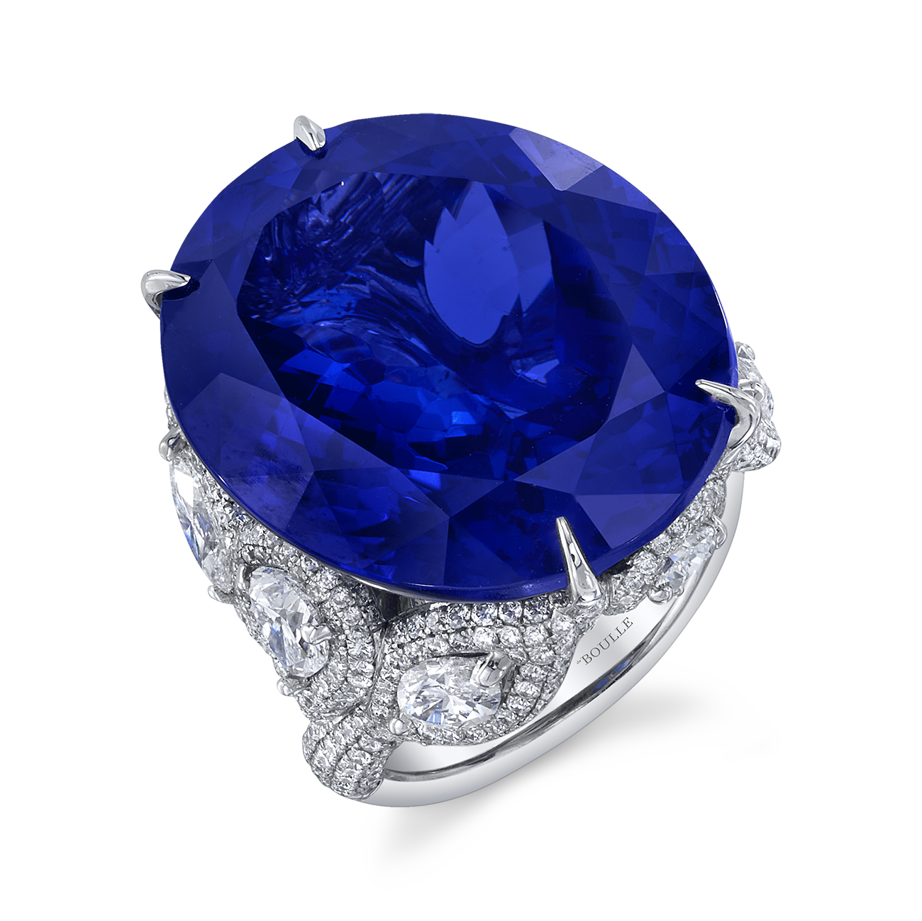 deBoulle Collection Tanzanite and Diamond Cocktail Ring