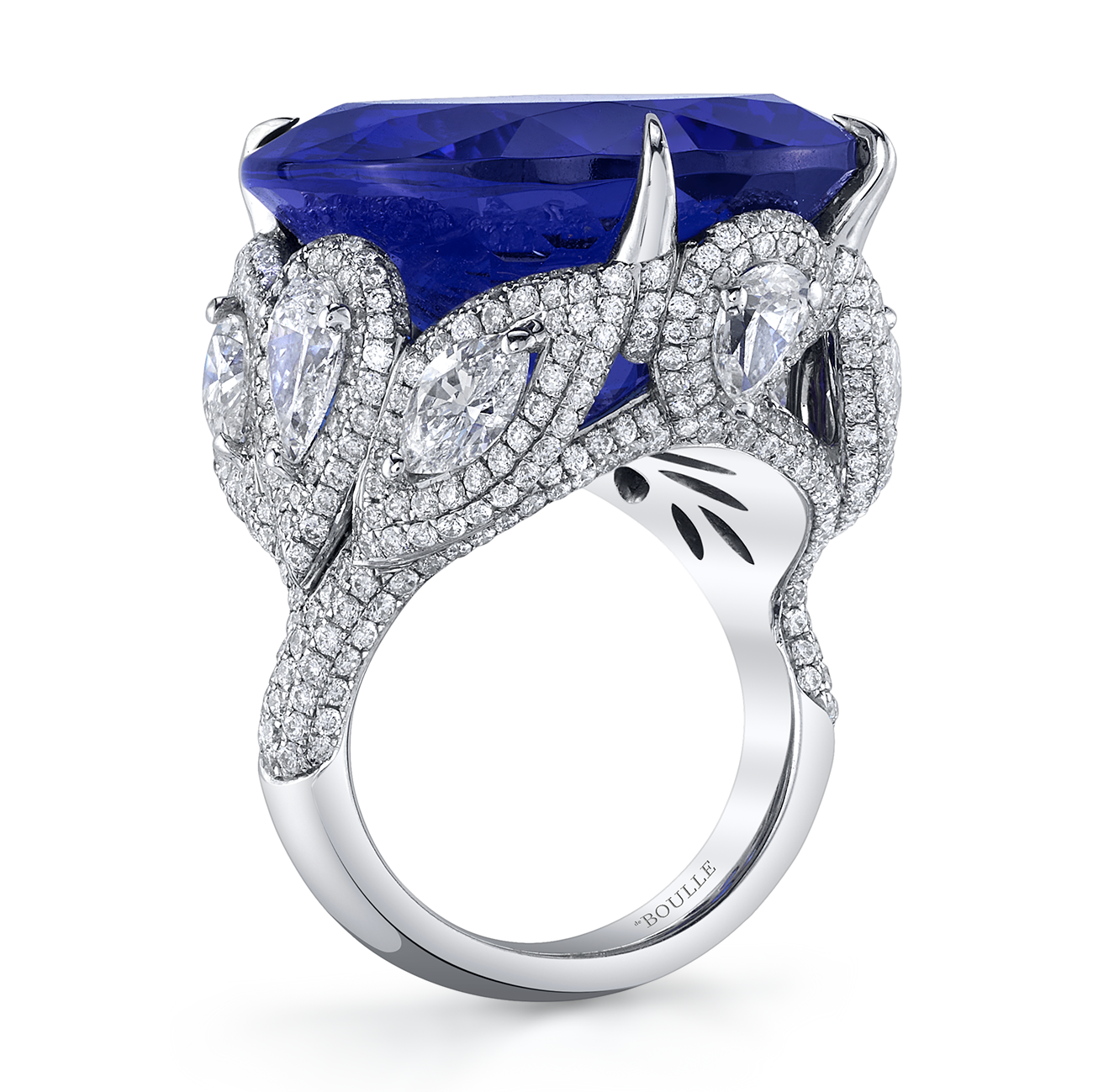 deBoulle Collection Tanzanite and Diamond Cocktail Ring