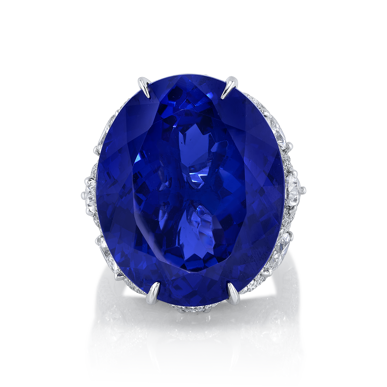 deBoulle Collection Tanzanite and Diamond Cocktail Ring