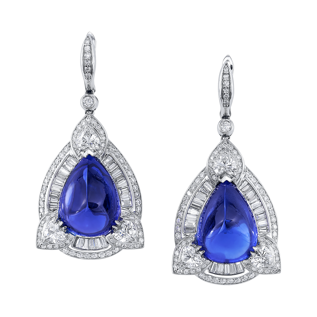 deBoulle Collection Tanzanite Drop Earrings