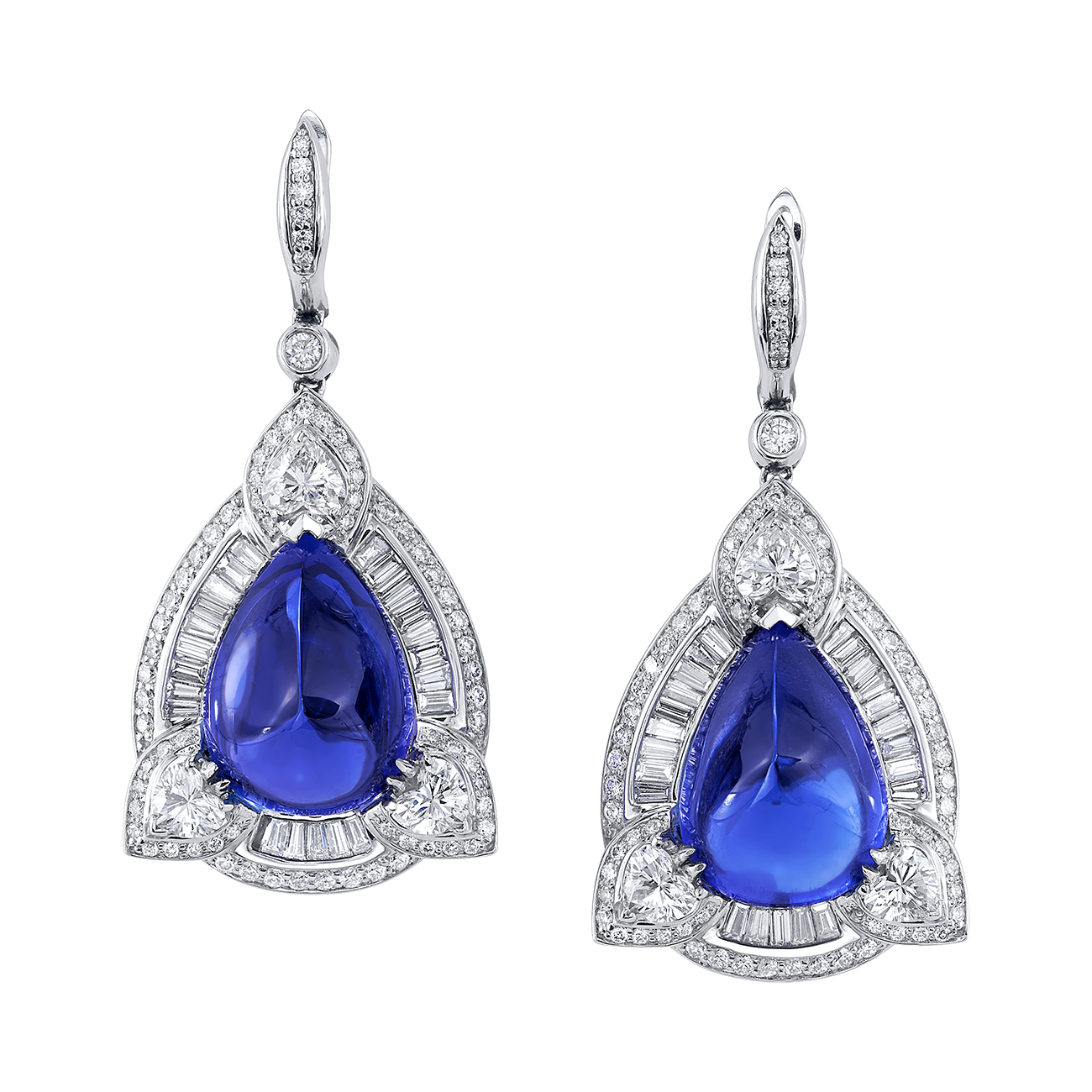 deBoulle Collection Tanzanite Drop Earrings