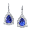 deBoulle Collection Tanzanite Drop Earrings