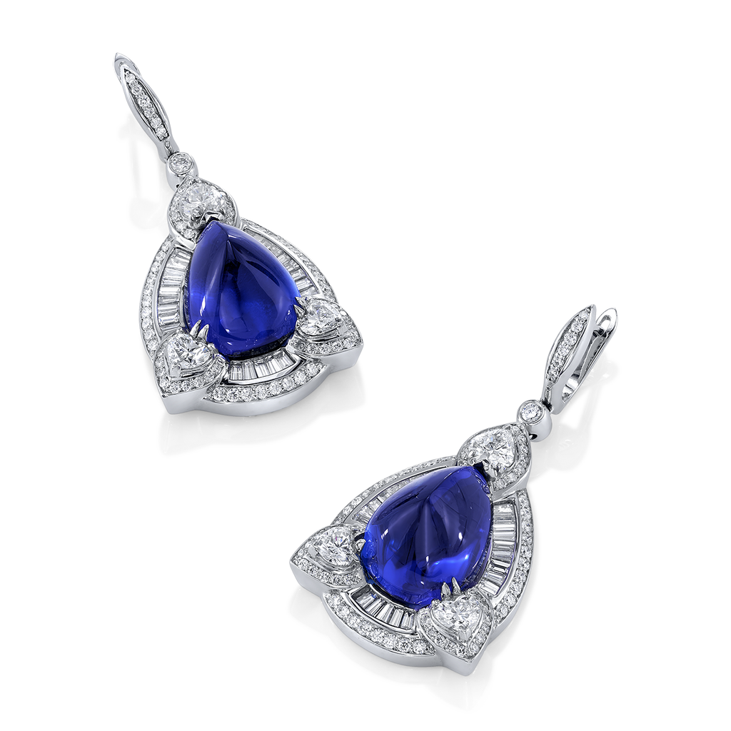 deBoulle Collection Tanzanite Drop Earrings