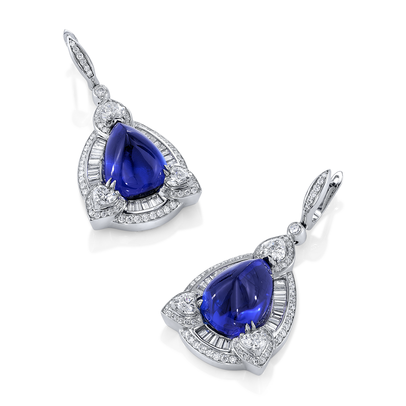 deBoulle Collection Tanzanite Drop Earrings