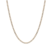 deBoulle Collection Diamond Tennis Necklace in Yellow Gold