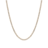 deBoulle Collection Diamond Tennis Necklace in Yellow Gold