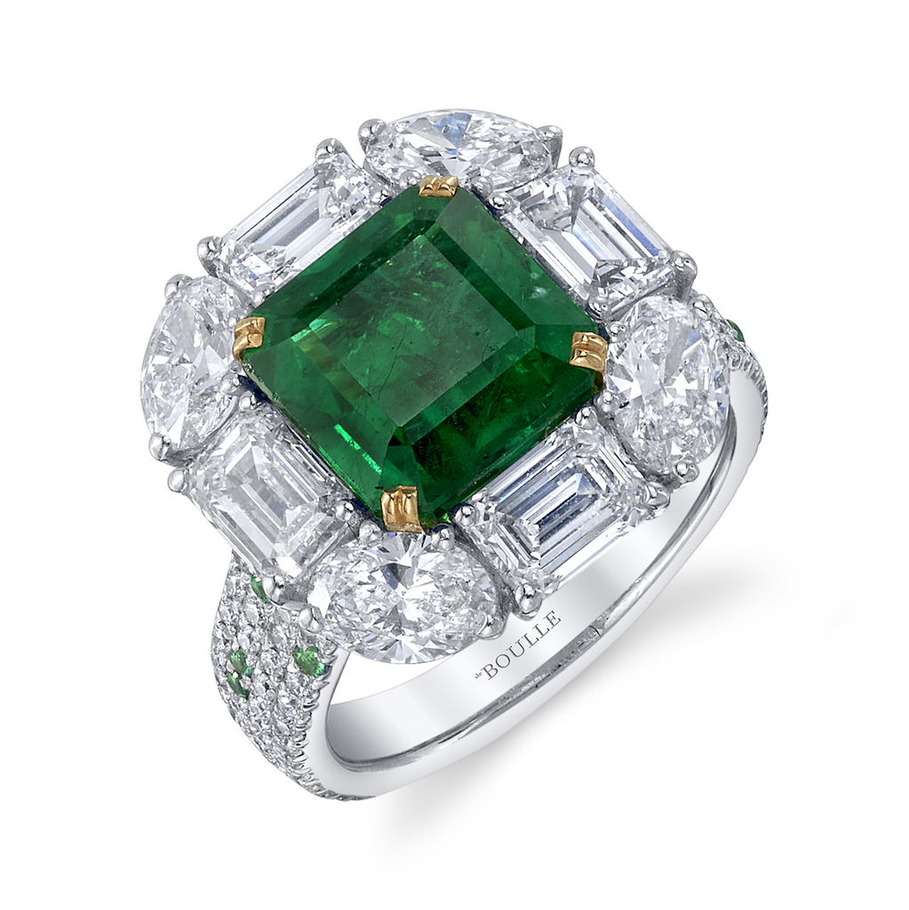 deBoulle High Jewelry Collection Green with Envy Ring