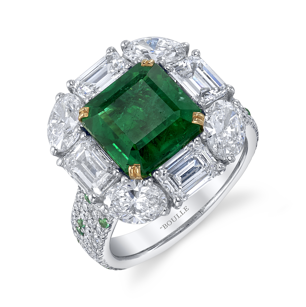 deBoulle High Jewelry Collection Green with Envy Ring