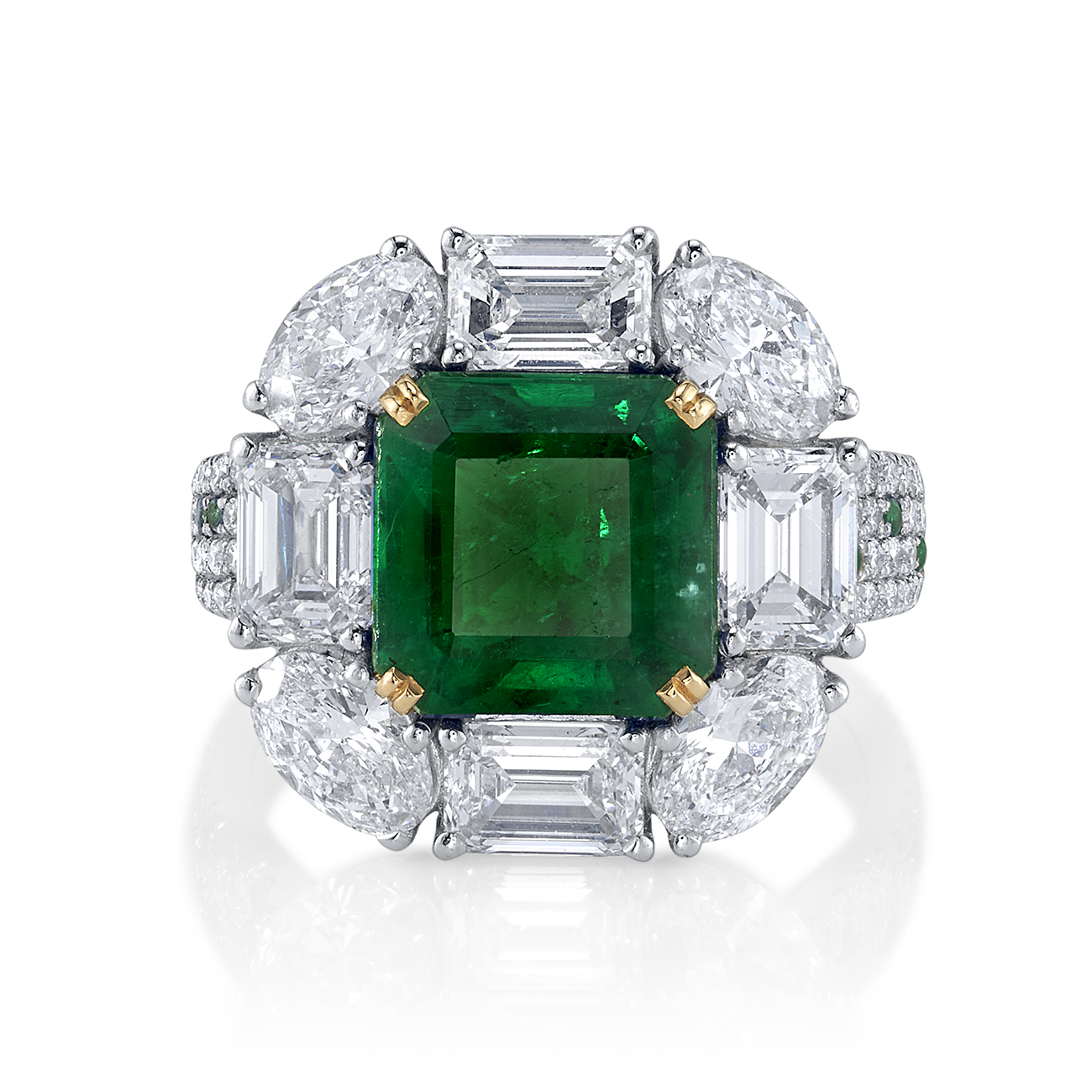 deBoulle High Jewelry Collection Green with Envy Ring