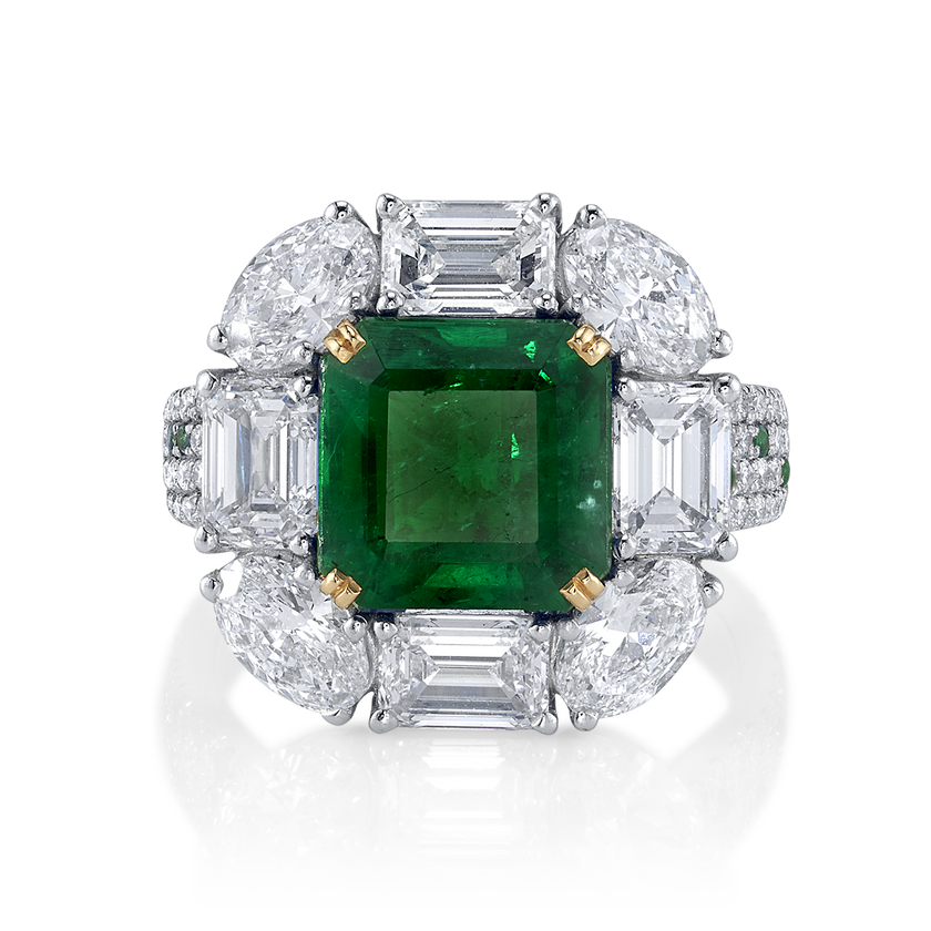 deBoulle High Jewelry Collection Green with Envy Ring