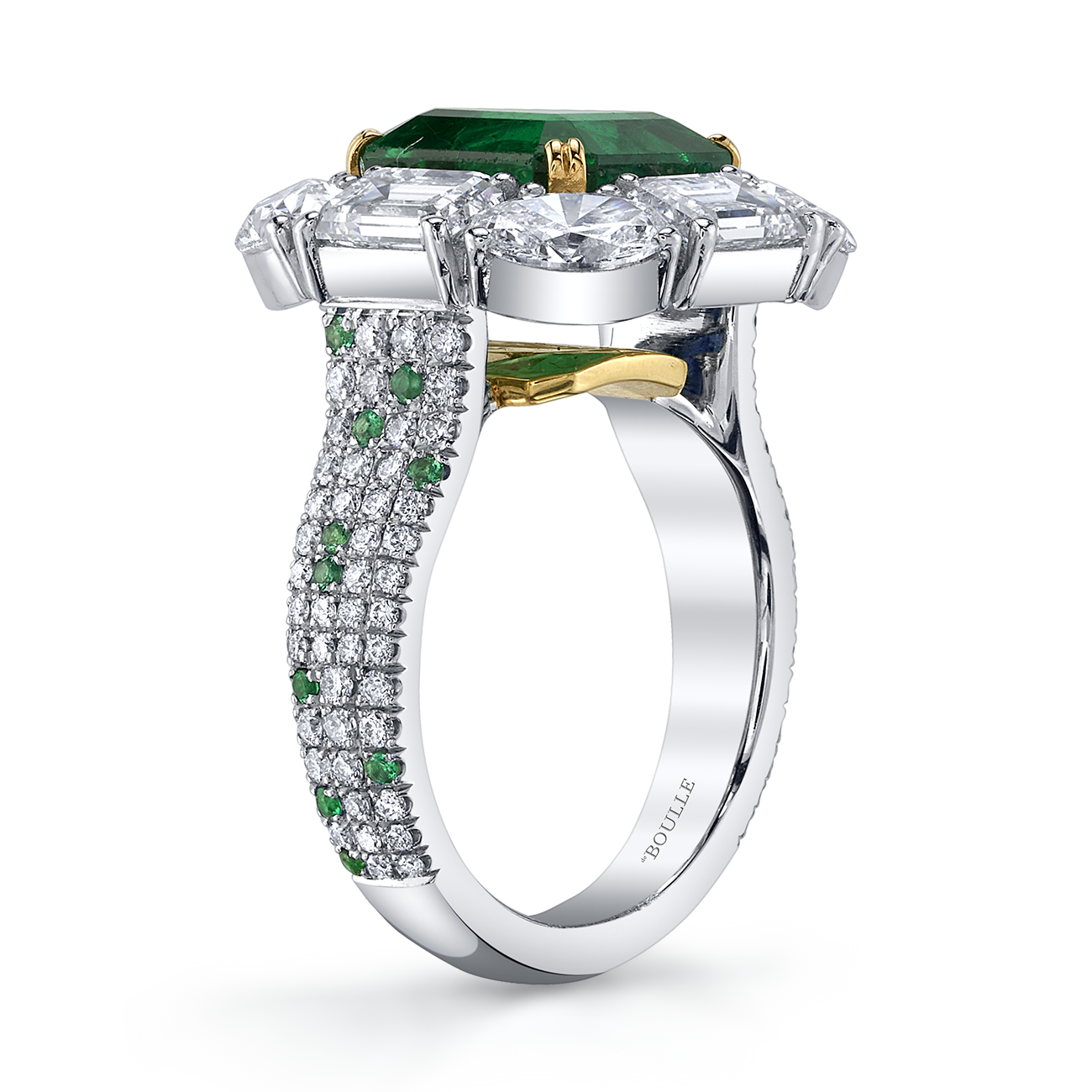 deBoulle High Jewelry Collection Green with Envy Ring