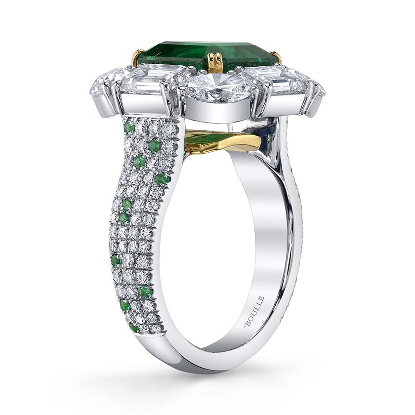 deBoulle High Jewelry Collection Green with Envy Ring