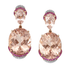 deBoulle Collection Morganite Dangle Earrings