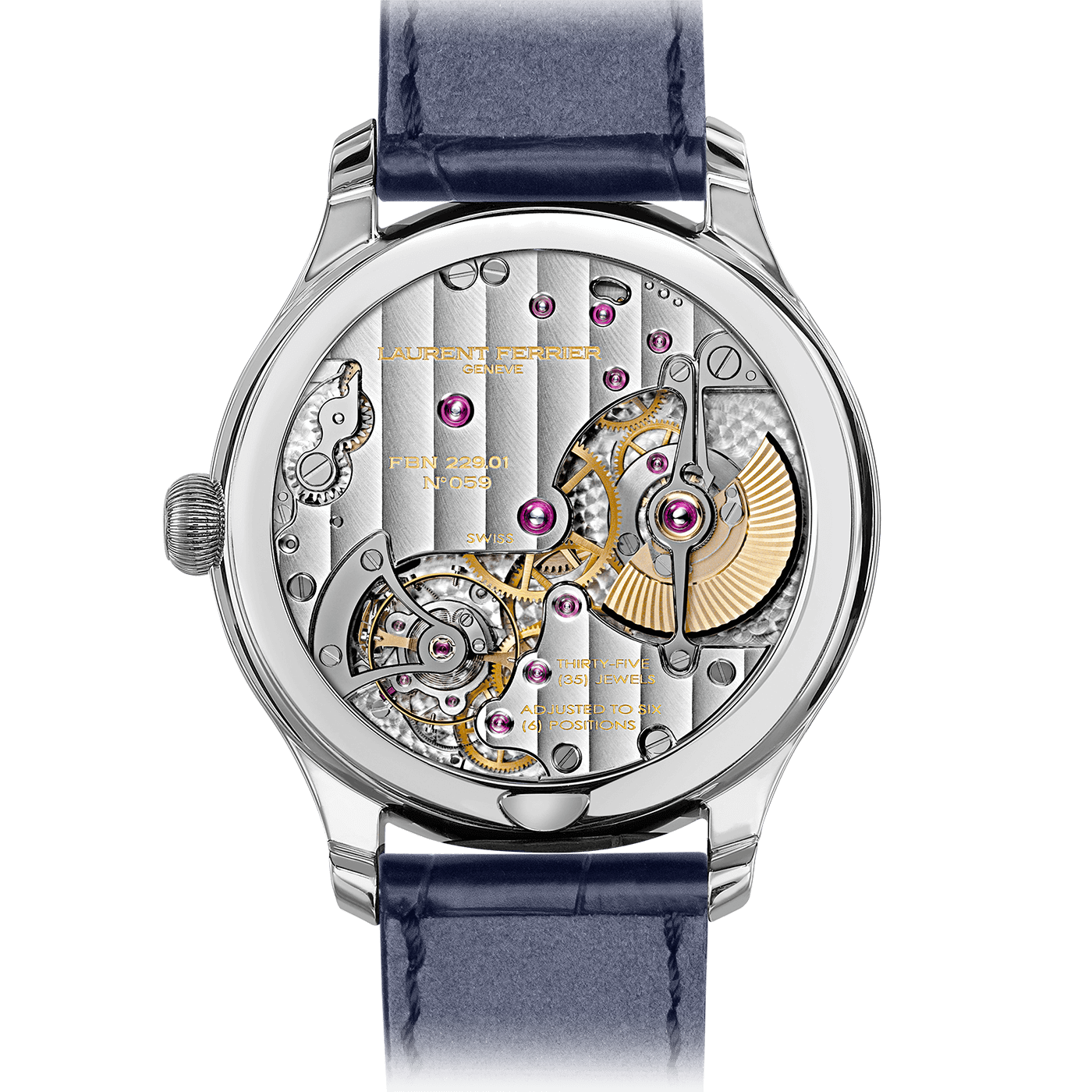 Laurent Ferrier Classic Micro‑Rotor Blue LCF004.G1.CG2