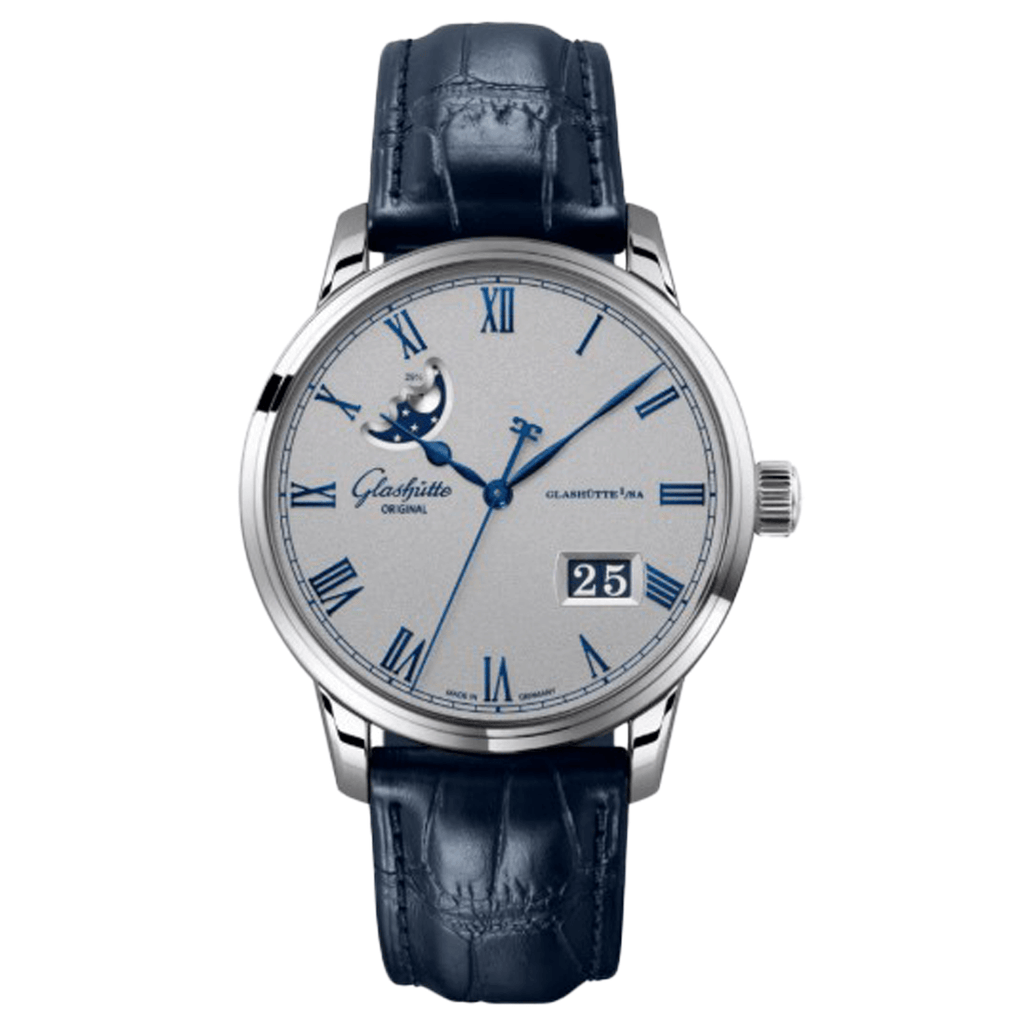 Glashütte Senator Excellence Panorama Date Moon Phase 1-36-24-02-02-61