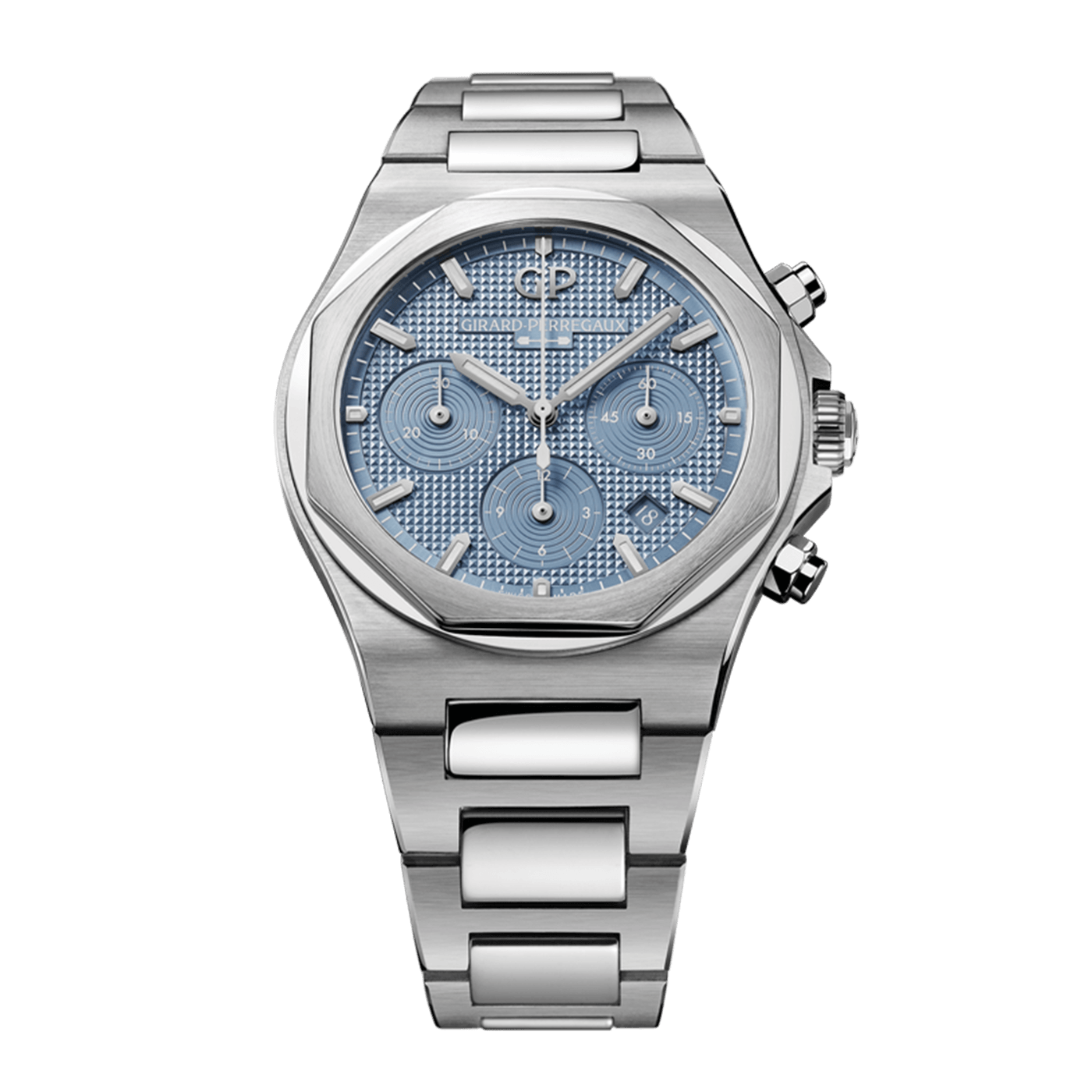 Girard-Perregaux Laureato Chronograph Ice Blue 81020-11-3370-1GM