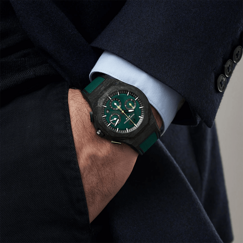 Girard-Perregaux Laureato Absolute Chronograph Aston Martin F1 Edition 81060-41-3071-1CX