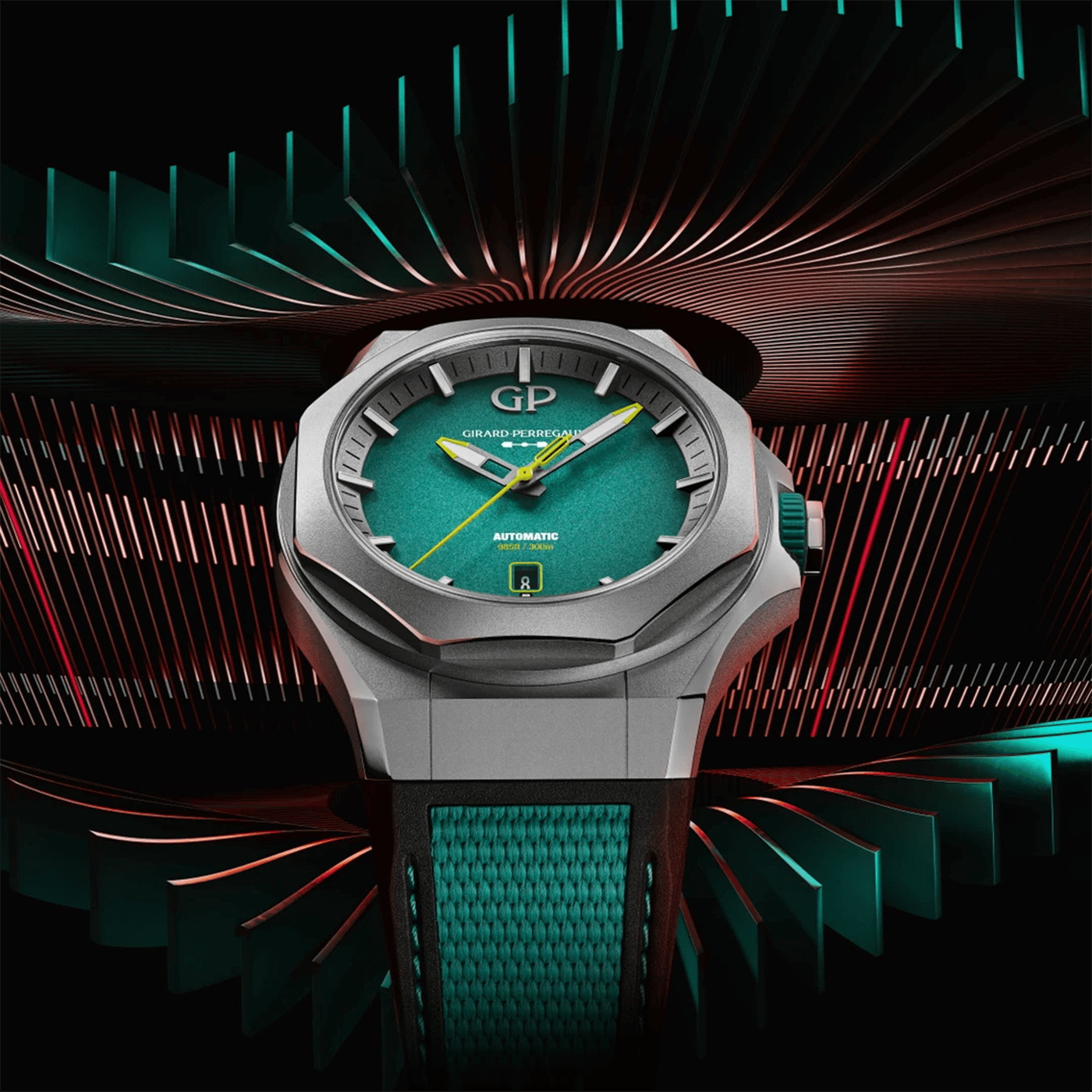 Girard-Perregaux Laureato Absolute Aston-Martin F1 Edition
81070-21-3405-1CX