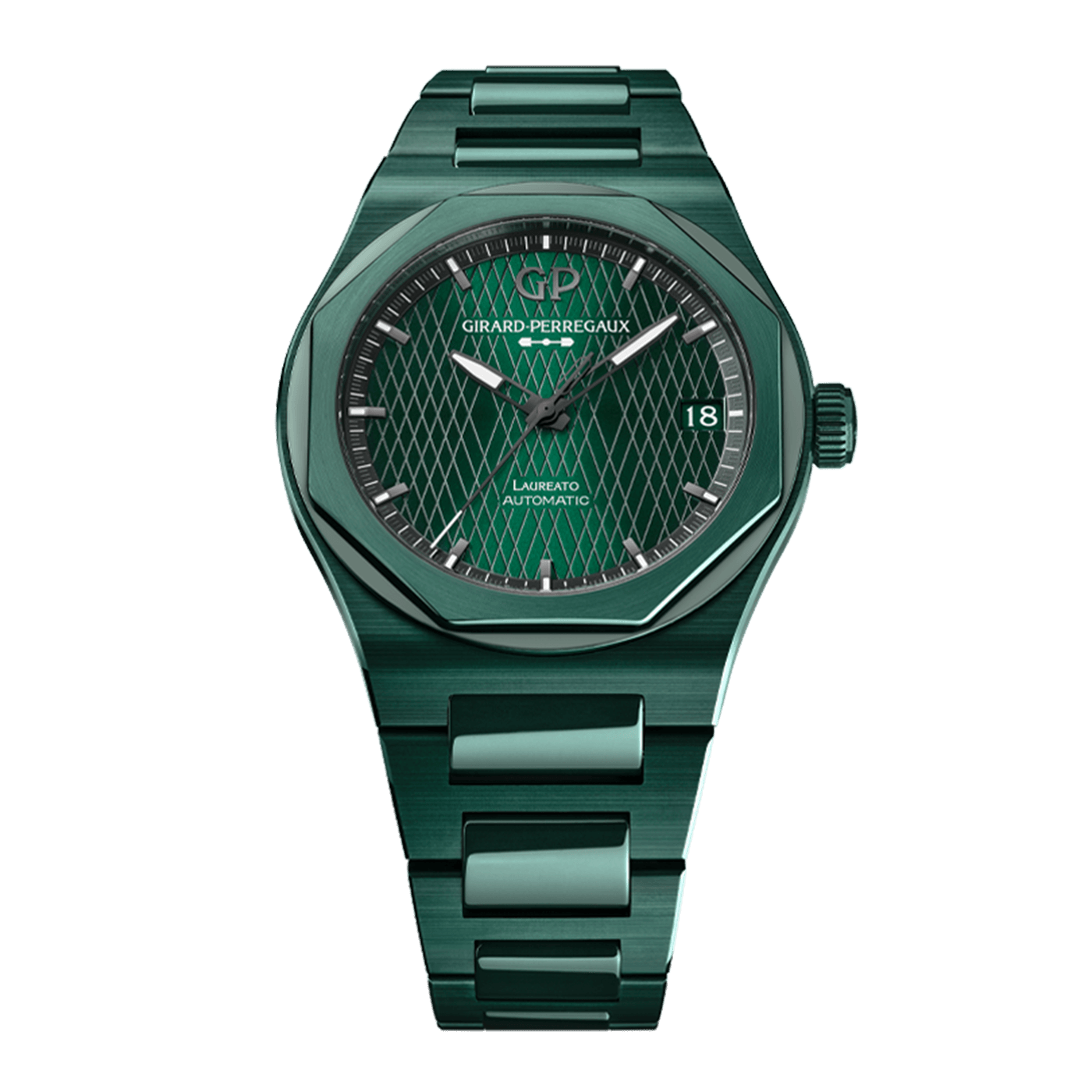 Girard-Perregaux Laureato Green Ceramic Aston Martin Edition 81010-32-3081-1CX