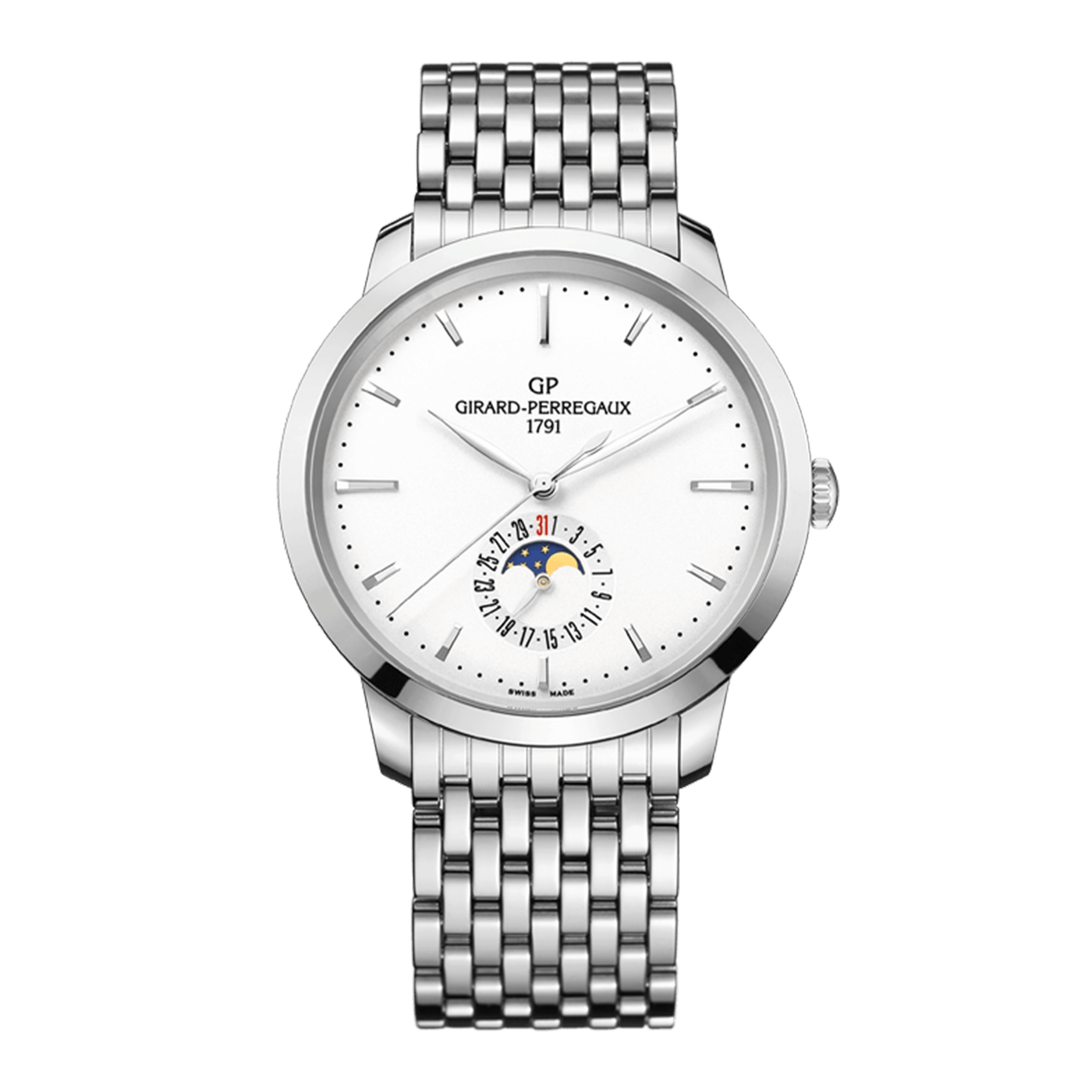 Girard-Perregaux 1966 Date and Moon Phases 49545-11-131-11A