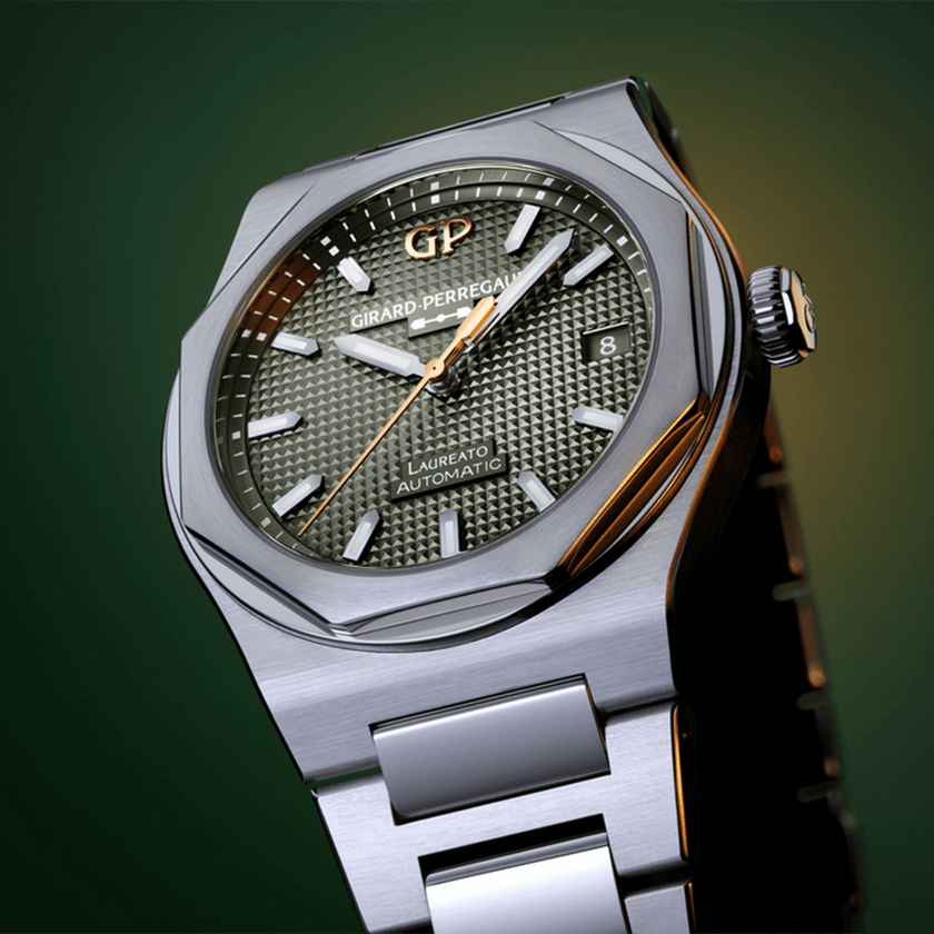 Girard-Perregaux Laureato Sage Green 81005-11-3407-1CM