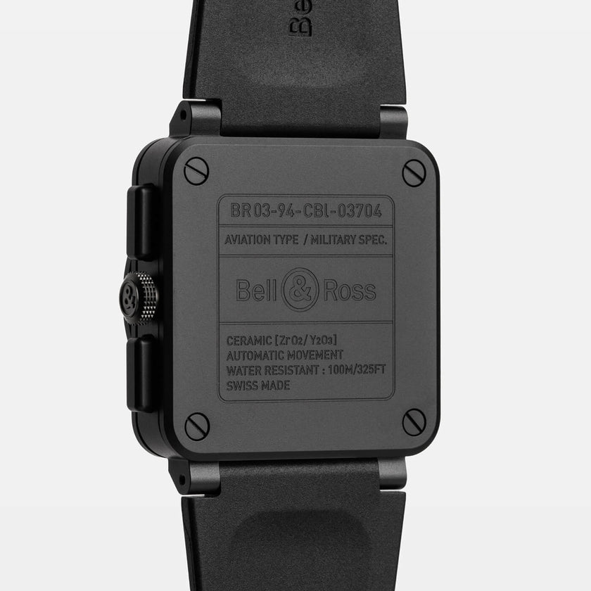 Bell & Ross BR-03 Chrono Black Matte Ceramic BR0394-BL-CE