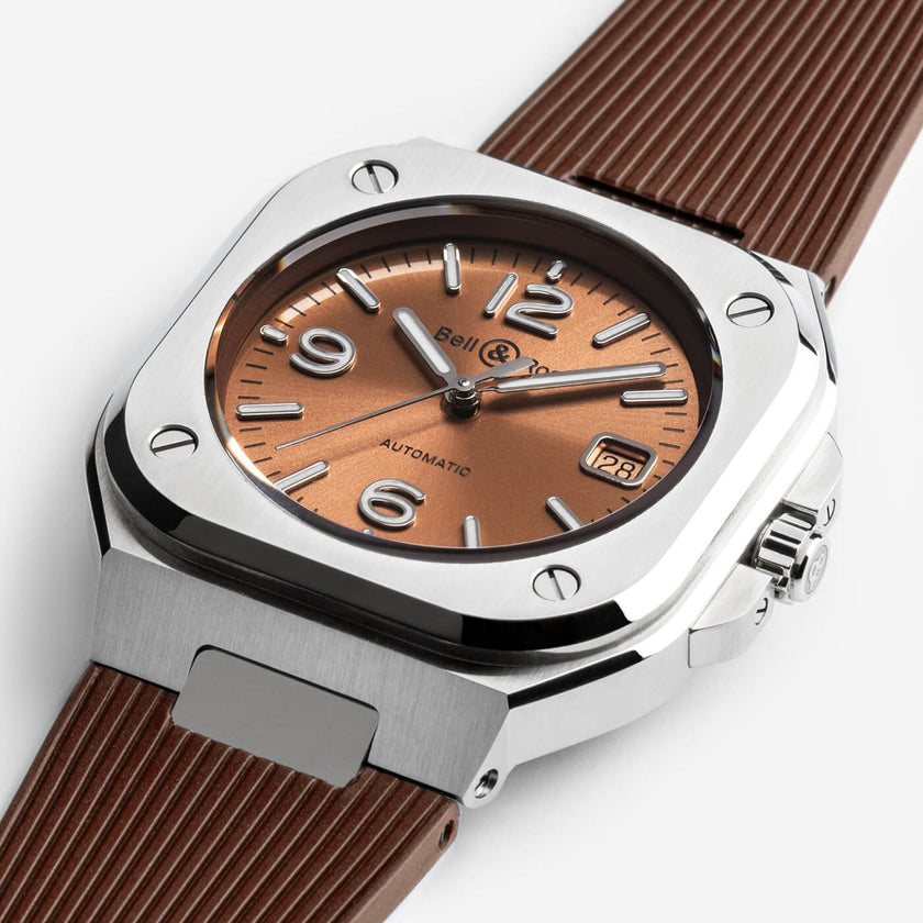 Bell & Ross BR-05 Copper Brown Steel BR05A-BR-ST/SRB