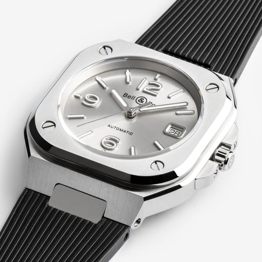 Bell & Ross BR-05 Grey Steel BR05A-GR-ST/SRB