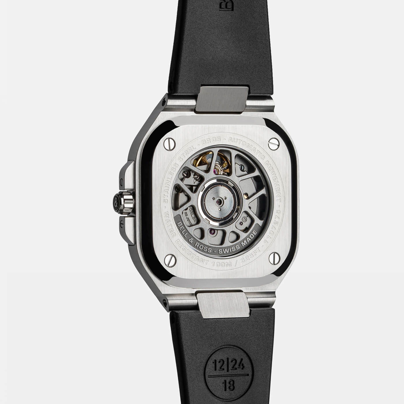 Bell & Ross BR-05 Grey Steel BR05A-GR-ST/SRB