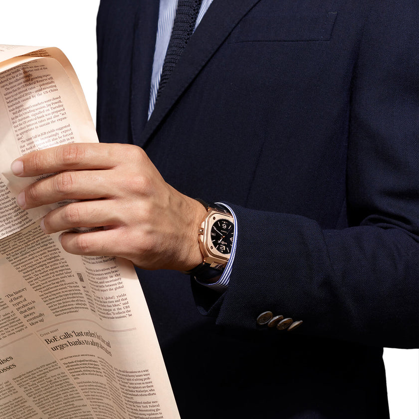 Bell & Ross BR-05 Gold BR05A-BL-PG/SRB