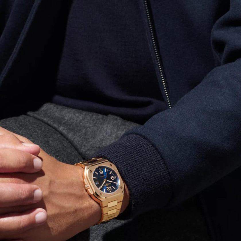 Bell & Ross BR-05 Blue Gold BR05A-BLU-PG/SPG