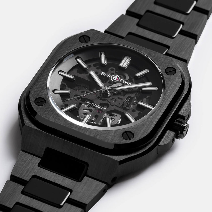 Bell & Ross BR-05 Skeleton Black Ceramic BR05A-BL-SK-CE/SCE