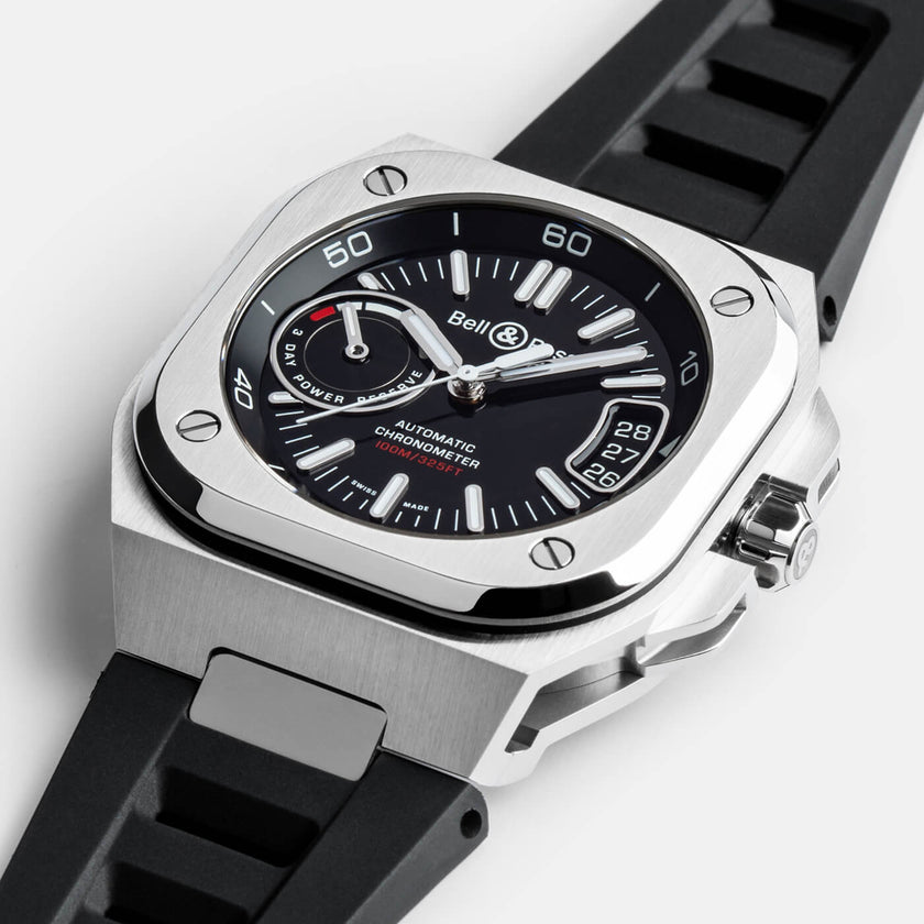 Bell & Ross BR-X5 Black Steel BRX5R-BL-ST/SRB