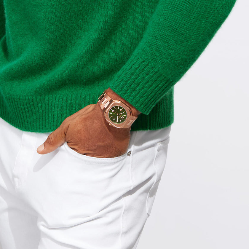 Bell & Ross BR-05 Green Gold BR05A-GN-PG/SPG