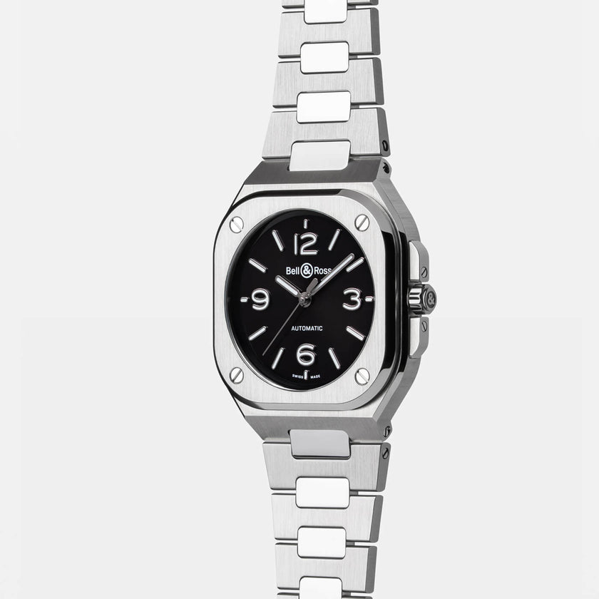 Bell & Ross BR-05 36MM Black Steel BR05A-S-BL-ST/SST