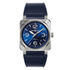 Bell & Ross BR-03 Blue Steel BR03A-BLU-ST/SCA