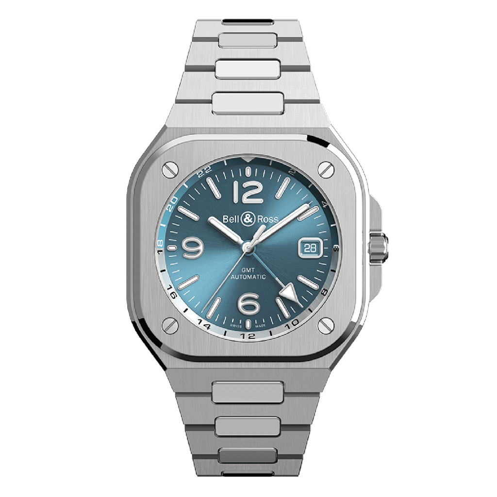 Bell & Ross BR-05 GMT Sky Blue BR05G-PB-ST/SST