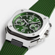 Bell & Ross BR-05 Chrono Green Steel BR05C-GN-ST/SRB