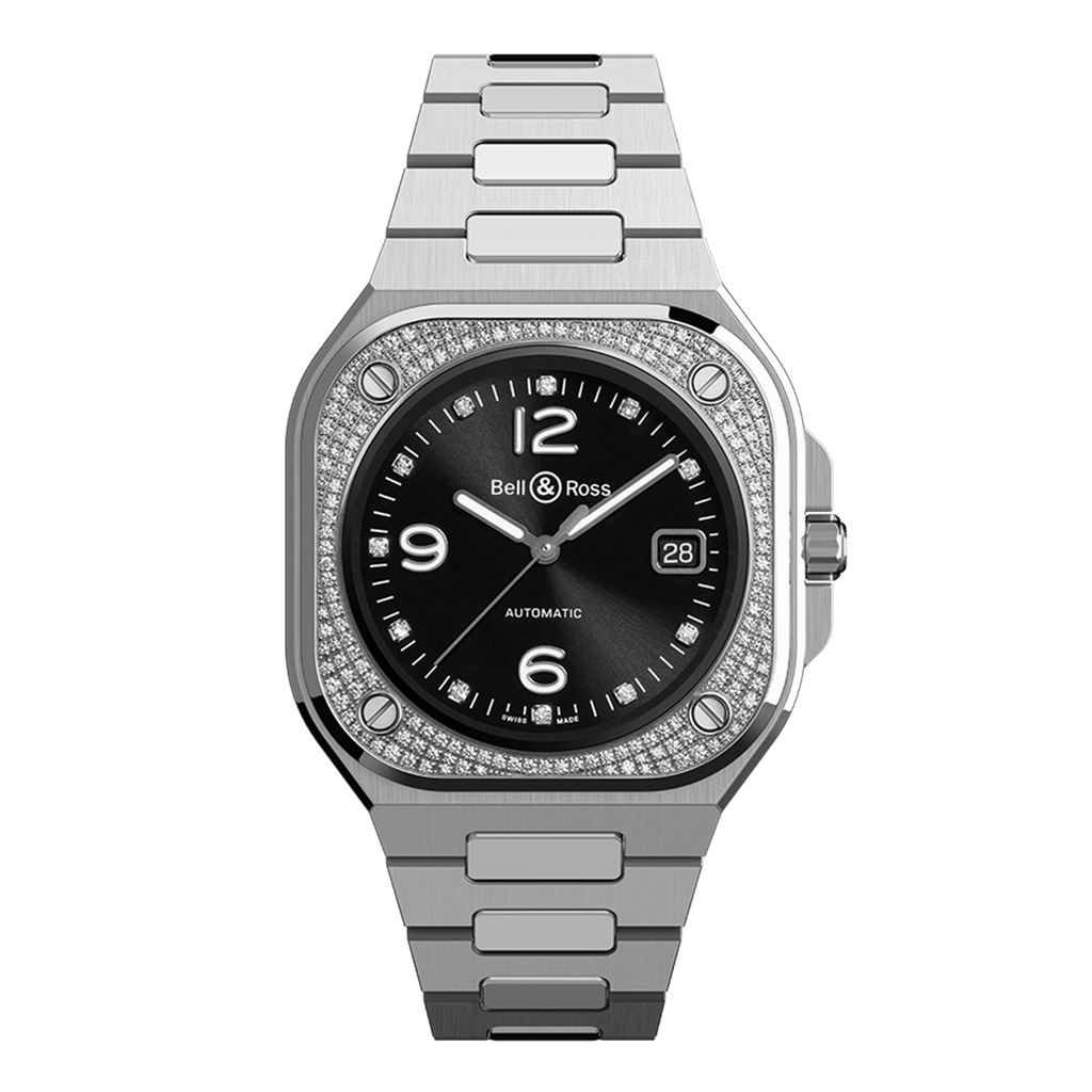 Bell & Ross BR-05 Diamond BR05A-BL-STFLD/SST