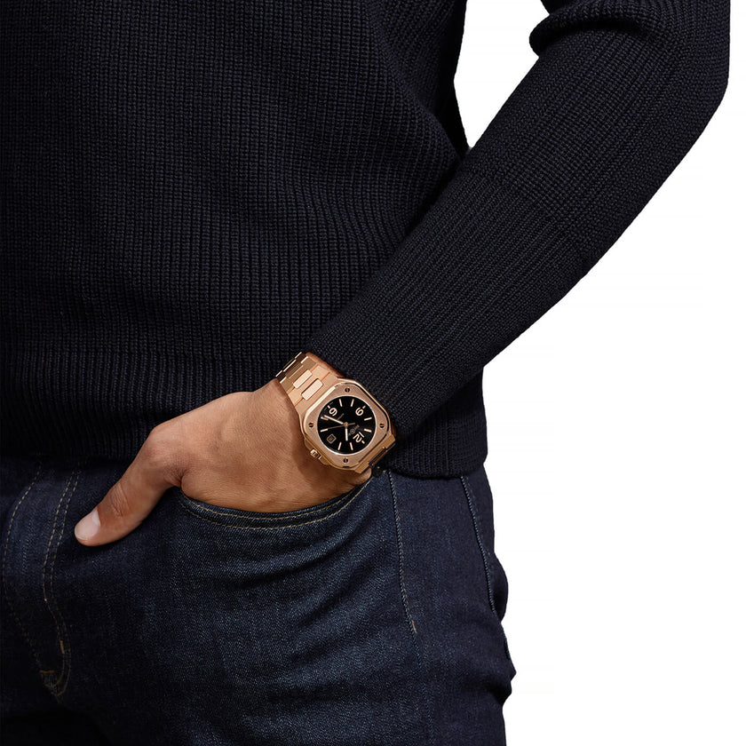 Bell & Ross BR-05 Gold BR05A-BL-PG/SPG