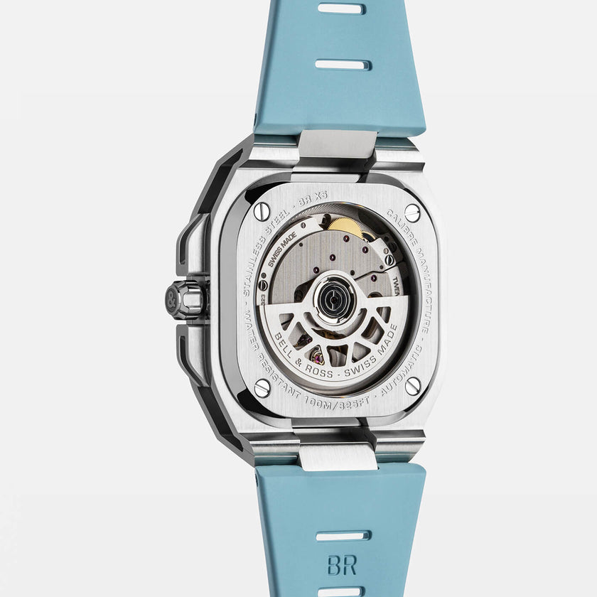 Bell & Ross BR-X5 Ice Blue Steel BRX5R-IB-ST/SRB