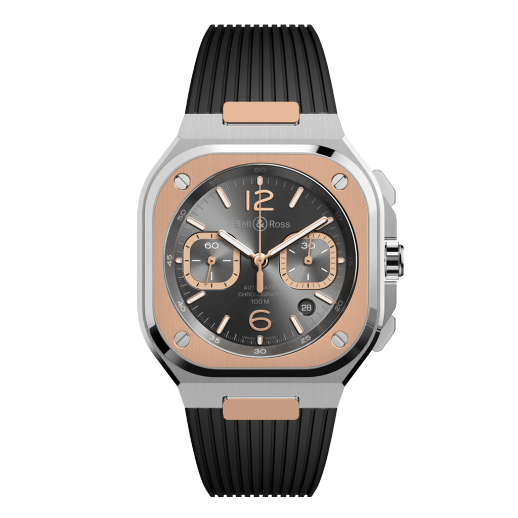 Bell & Ross BR-05 Chrono Grey Steel & Gold BR05C-RTH-STPG/SRB