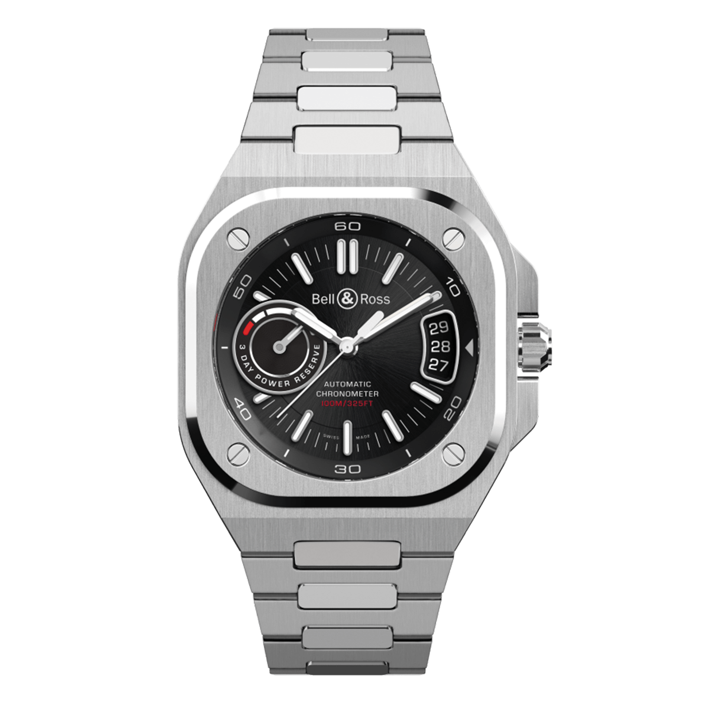 Bell & Ross BR-X5 Black Steel BRX5R-BL-ST/SST