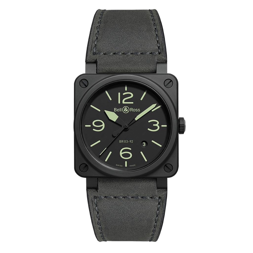 Bell & Ross BR-03 Nightlum BR0392-BL3-CE/SCA