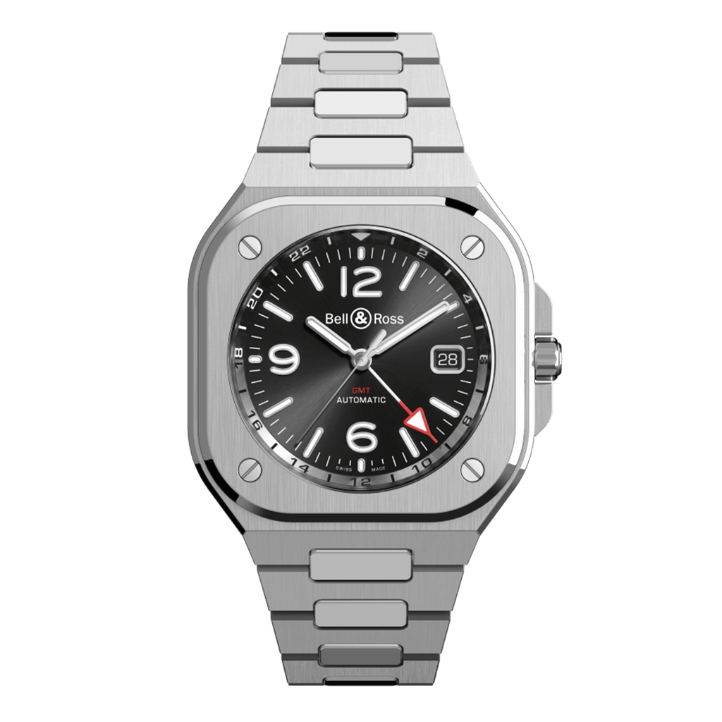 Bell & Ross BR-05 GMT Black BR05G-BL-ST/SST