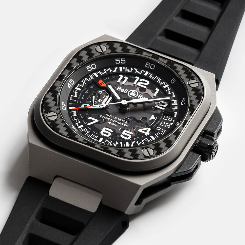 Bell & Ross BR-X5 Racing BRX5R-RAC-TI/SRB