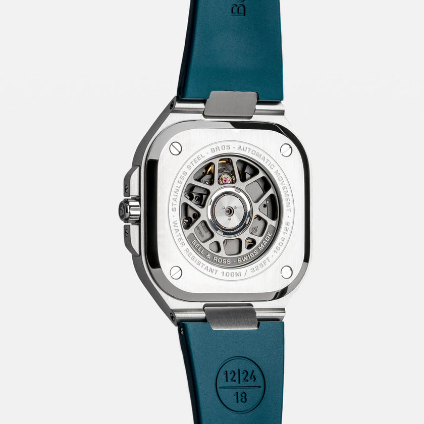 Bell & Ross BR-05 GMT Sky Blue BR05G-PB-ST/SRB