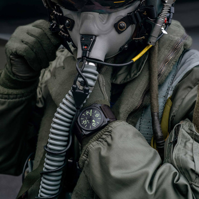 Bell & Ross BR-03 Nightlum BR0392-BL3-CE/SCA