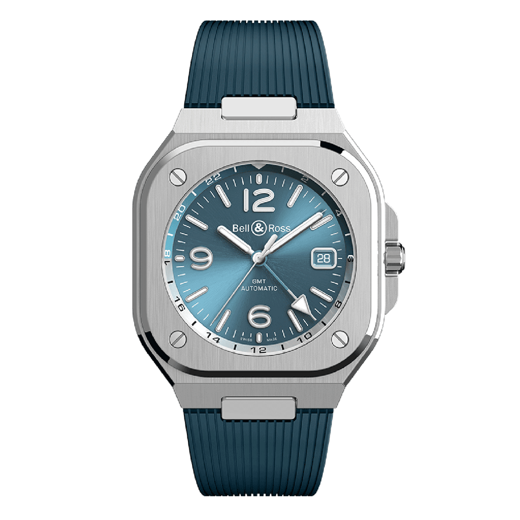 Bell & Ross BR-05 GMT Sky Blue BR05G-PB-ST/SRB