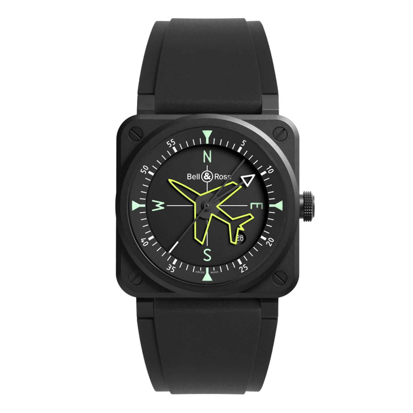 Bell & Ross BR-03 Gyrocompass BR03A-CPS-CE/SRB